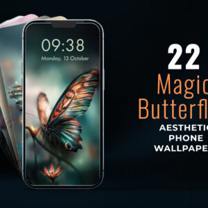 22 Aesthetic Butterfly Phone Wallpapers Pack