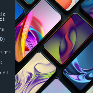 25 Aesthetic 3D Abstract Phone Wallpapers Pack